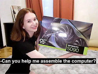 I got an Rtx 5090 and a Blowjob in One Visit to My Ex!