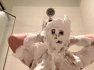 I Get Insanely Messy with Shaving Cream