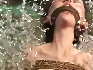 Filthy Bound Girl in Garbage - Horny & Begging for Cum Inside