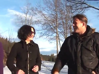 He Picked up Two Girls for Sucking and Fucking