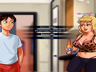 Jenny from Summertime Saga gives a milking session in this animated adventure by Misskitty2k