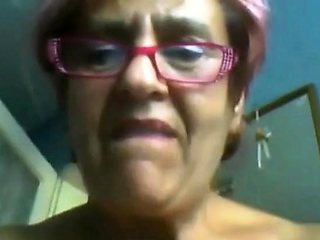 Sexy Senior's Webcam Show Amateur Granny's Exhibition!