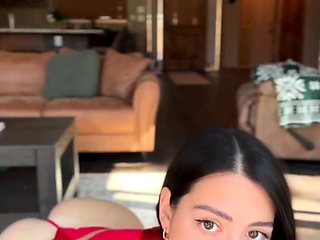 Mia Monroe POV BG Red Lingerie Sex