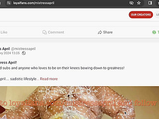 Dominatrix Mistress April - Slaves Therapy