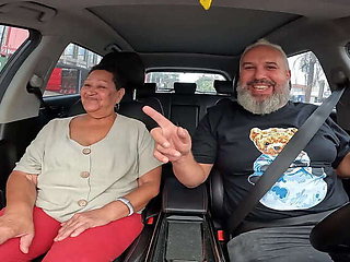 A 71-year-old granny, Dora Rodrigues, gives a blowjob in Ted's car while sharing life stories - Amateur, Brunette, Cougar, Latina>