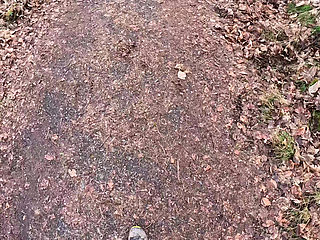 Wanking while Hiking