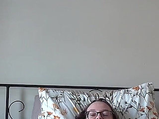 Playing with Pussy with Vibrator in Pantyhose
