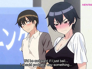 Adam Gets Trapped Naked With College Girl's Fat Ass Begging to Be Fucked - HENTAI Uncensored (ENG Subtitles)