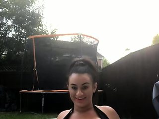 Leann amateur beautiful brunette with big boobs