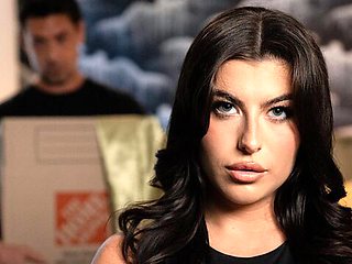 Natural and young blonde Lily LaBeau impaled by large hard dick