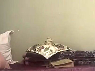 Fat Ass Black Aunty Stripteasing and Moaning