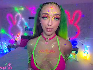 Scarlett Rosewood in Fishnets Jerks Brian Omallys Big Cock