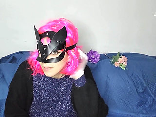 Come See Me Get off with My Big Natural Tits and Alluring Pussy Mask