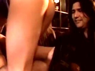 Voluptuous baby girl's cumshots scene