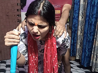 The master catches and fucks the beautiful maid in the room, in clear Hindi voice.