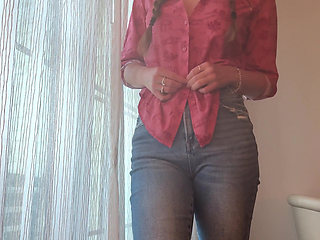 Sexy Cowgirl Gives You a JOI