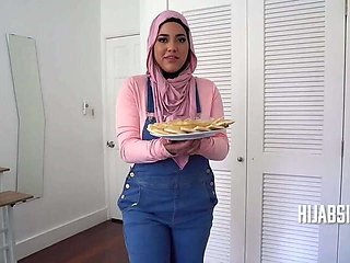 Chubby Babe in Hijab Selling Her Virginity - POV Perspective