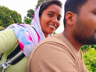 Desi College Bhabhi Hot Boobs Suking - Unknown Girl Stops My Bike, I Take Her on My Bike and Take Her Home and Kiss Her Boobs