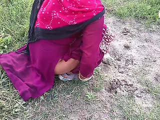 Punjabi bhabhi outdoor sex . Bhabhi fucked in doggy style in n jungle.