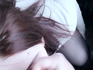 Sh We Were Filming a Blowjob and This Guy Cummed While Peeping!