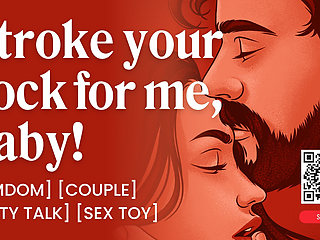 ASMR Audio Porn: Femdom Girlfriend Makes Her Male Sub Stroke & Beg - Sex Toys & Edging - Erotic Audio Roleplay