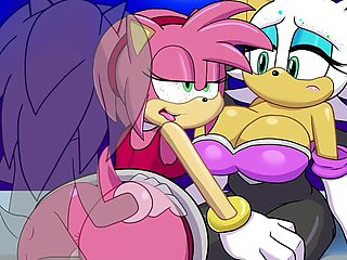 Amy Rose Cucks Rouge The Bat (reupload)