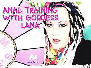 Anal training with goddess lana