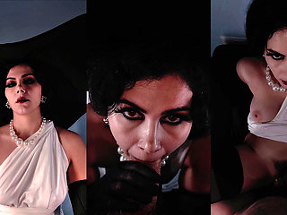 Valentina Nappi Is Lady Dimitrescu From Resident Evil, and She Uses Her Evil Power to Suck as Many Dicks as She Can.