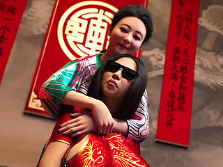 Two Chinese Shemale Milfs Doing Nude Modeling Photoshoot