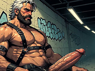 Gritty Erotic Art Cocks Out