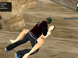 Gta San Andreas Hot Coffee Mod - Cj Is Out in the Country so Let's Have Some Country Gal Sex in a Barn