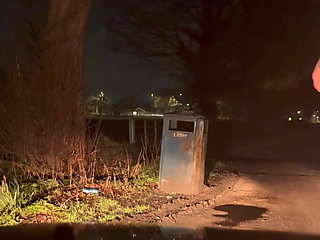 Compilation over a week of hiding naked from passing vehicles