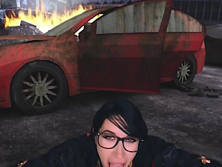 VRCosplayX It is time to be naughty With Alex Coal As Bayonetta Part 1