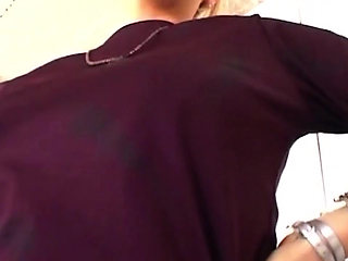 Blonde Rides Hard Cock in Basement Laundry Room