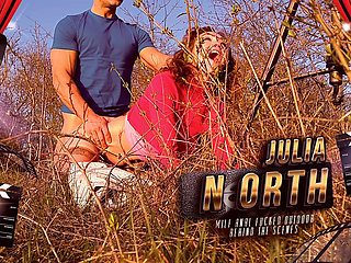 Behind the Scenes of MILF Julia North Anal Fucked Outdoor at Grand Canyon Prague