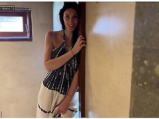 Horny Stepmom Spies On Stepson In Shower And Then Gets Cum On Face