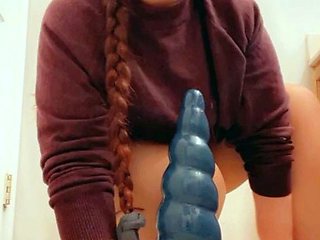 Busty milf horny solo toy time