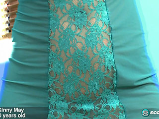 Before she gets married, Ginny May, 40, gets ass-fucked