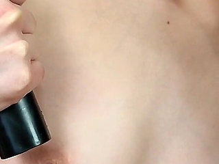 Teen Nipples Vacuum Cleaner Sucking