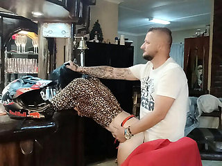 Petite Girl Sparowdox Keeps Motocross Guy Happy with Tight Pussy Anal Fucking