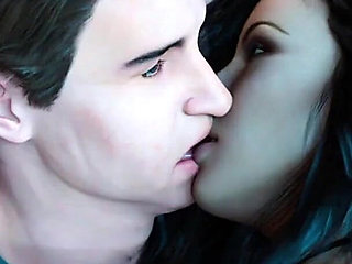 Anna Exciting Affection #22 - Sucking dick in bar - 3d hentai comic