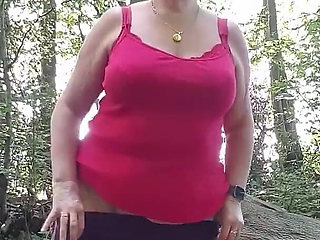 Striptease in the Woods