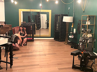 Fetish-lofts Hardcore Anal Session with TV Slave Part 1-4