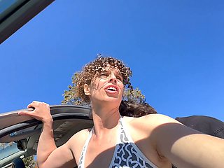 Short dress, public, jewish milf