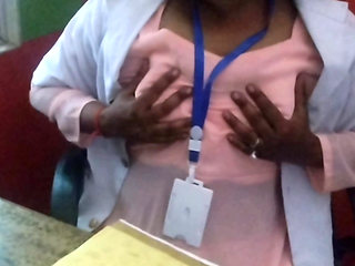 The doctor quenched the thirst of the patient.