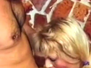 Squirting Blonde MILF Drenched by Thick Cock Pounding