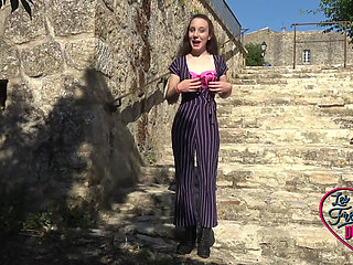 Amandine, Shy but Naughty, Gets Savagely Fucked