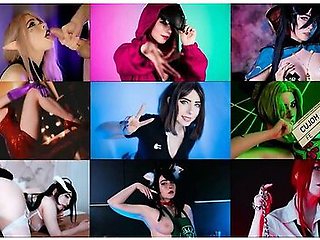 Mollys Best Of 2021 Cosplay Compilation - Mollyredwolf