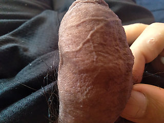 Guy and his dick are waiting for a little ass to fuck.