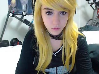 Emo Teen Becka Solo Webcam Masturbation Porn